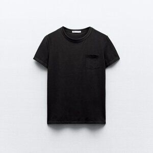 Zara Pocket Tee | Classic T-Shirt - New Without Tags!